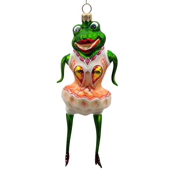 Slavic Treasures High Wire Honey Frog Halloween Christmas Tree Ornament 00403AFB - Picture 1 of 8